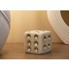 Mauro Ferretti Cubo Quarzy 8x8x8 cm in oro bianco