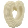 Mauro Ferretti oggetto decorativo Lovvy Quarzy 21x6x19 cm bianco