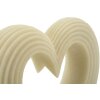 Mauro Ferretti oggetto decorativo Lovvy Quarzy 21x6x19 cm bianco