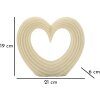 Mauro Ferretti oggetto decorativo Lovvy Quarzy 21x6x19 cm bianco