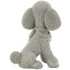 Mauro Ferretti figurina decorativa cane barboncino Sparky 14,5x10x19 cm argento
