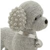 Mauro Ferretti figurina decorativa barboncino Sparky 15x9,5x15 cm argento