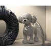 Mauro Ferretti figurina decorativa barboncino Sparky 15x9,5x15 cm argento