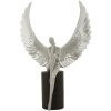Mauro Ferretti figura decorativa angelo Sparky 24x8x34 cm argento nero