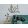Mauro Ferretti decorazione murale cactus 90x2,5x64 cm multicolore