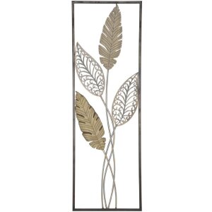 Mauro Ferretti decorazione da parete foglie 30,5x1,9x91...