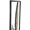 Mauro Ferretti decorazione da parete foglie 30,5x1,9x91 cm oro argento