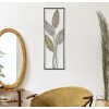 Mauro Ferretti decorazione da parete foglie 30,5x1,9x91 cm oro argento