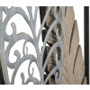 Mauro Ferretti decorazione da parete foglie 30,5x2,5x99,5 cm oro argento