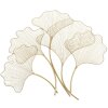 Mauro Ferretti pannello da parete Glam leaf 79x5x68 cm oro