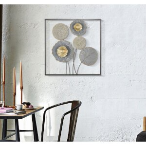 Mauro Ferretti decorazione da parete Sqity 50x3,8x50 cm multicolore