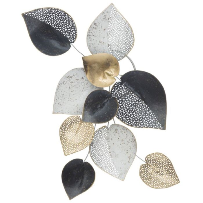 Mauro Ferretti pannello da parete Half Leaf 62,5x5,5x40 cm multicolore
