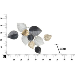 Mauro Ferretti pannello da parete Half Leaf 62,5x5,5x40 cm multicolore