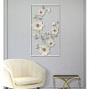 Mauro Ferretti pannello da parete Flix 50x5,5x90,5 cm oro bianco