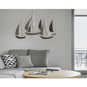 Mauro Ferretti pannello da parete Veliero 91x2,5x55,9 cm multicolore