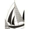 Mauro Ferretti pannello da parete Veliero 91x2,5x55,9 cm multicolore
