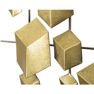 Mauro Ferretti pannello da parete Abstract 90,5x3,5x50 cm color oro