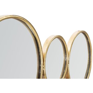 Mauro Ferretti pannello da parete con specchi 100x2,3x51,5 cm color oro