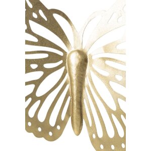 Mauro Ferretti decorazione da parete farfalla 43x2x35 cm color oro