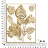 Mauro Ferretti pannello da parete Jungle 60x80x6,5 cm color oro