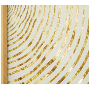 Mauro Ferretti Quadro in vetro con cornice Woody 60x3,5x90 cm multicolore