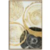 Mauro Ferretti Quadro in vetro con cornice Woody 60x3,5x90 cm multicolore