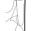 Mauro Ferretti pannello da parete Body Simply Set 2 pezzi 50x1x100 cm nero