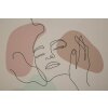 Mauro Ferretti stampa darte con cornice Face 35x2x47 cm multicolore