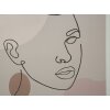 Mauro Ferretti stampa darte con cornice Face 35x2x47 cm multicolore