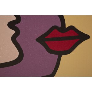 Mauro Ferretti murale Face 60x3x90 cm multicolore