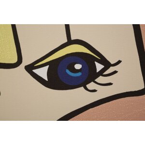 Mauro Ferretti murale Face 60x3x90 cm multicolore