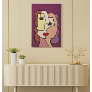 Mauro Ferretti murale Face 60x3x90 cm multicolore