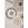 Mauro Ferretti murale Circly con applicazione 50x3,2x100 cm color crema