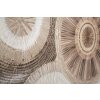 Mauro Ferretti murale Circly con applicazione 50x3,2x100 cm color crema