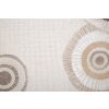 Mauro Ferretti murale Circly con applicazione 50x3,2x100 cm color crema
