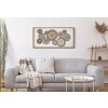 Mauro Ferretti murale Marcy 70x2,8x35 cm crema marrone