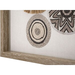 Mauro Ferretti murale Marcy 70x2,8x35 cm crema marrone