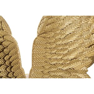 Mauro Ferretti pannello da parete Ali Beauty Set 2 pezzi 37,5x3x100 cm color oro