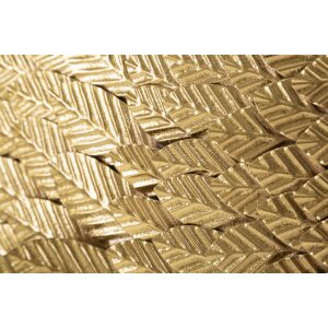 Mauro Ferretti pannello da parete Ali Beauty Set 2 pezzi 37,5x3x100 cm color oro