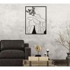 Mauro Ferretti pannello da parete Elegant 60x1x80 cm nero
