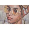 Mauro Ferretti murale Jennifer 70x3x100 cm multicolore
