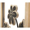 Mauro Ferretti Girish 30x2,5x60 cm pannello da parete marrone nero in ferro e MDF