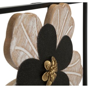 Mauro Ferretti pannello da parete Divaker 27x2,5x70 cm marrone nero