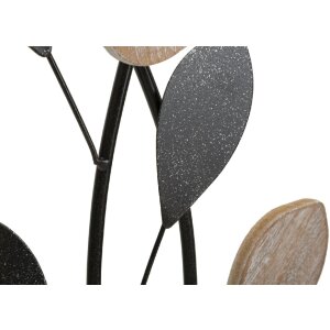 Mauro Ferretti pannello da parete Divaker 27x2,5x70 cm marrone nero