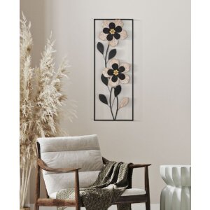 Mauro Ferretti pannello da parete Divaker 27x2,5x70 cm marrone nero