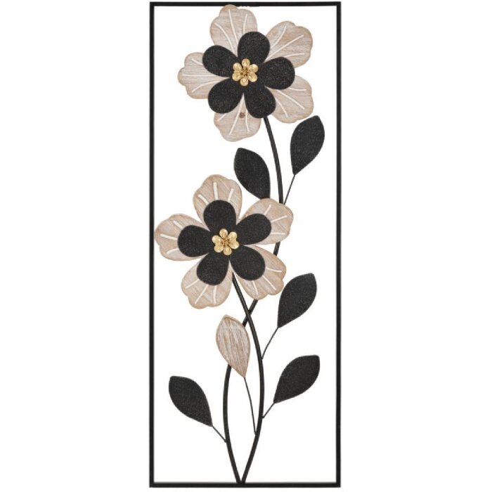 Mauro Ferretti pannello da parete Divaker 27x2,5x70 cm marrone nero