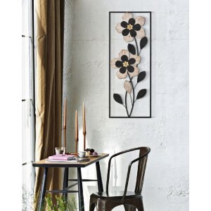 Mauro Ferretti pannello da parete Divaker 27x2,5x70 cm marrone nero