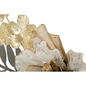 Mauro Ferretti pannello da parete Greak 90,2x7,6x41,9 cm crema oro