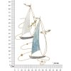 Mauro Ferretti pannello da parete Vela Colour 51,4x4x87 cm blu bianco
