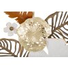 Mauro Ferretti pannello da parete bouquet di fiori 50,8x7x87 cm oro bianco